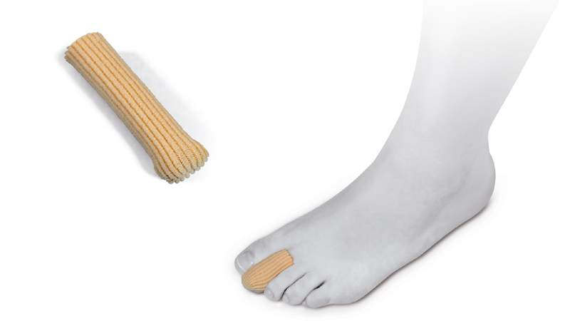 Gelový návlek prsta elastický uzavretý