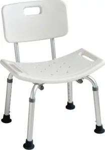 Sprchovacia stolička s operadlom 100kg 0806064i