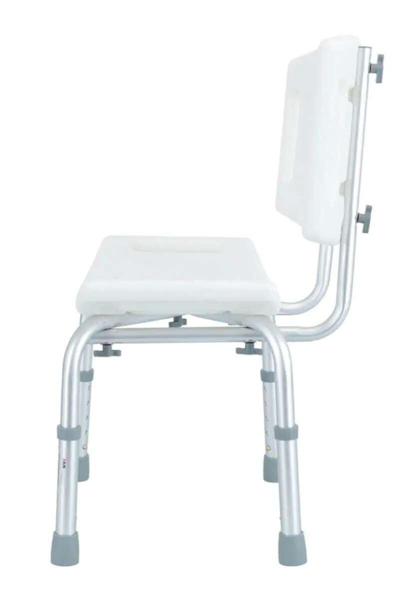 Sprchovacia stolička s operadlom, 302051, nosnosť 115 kg