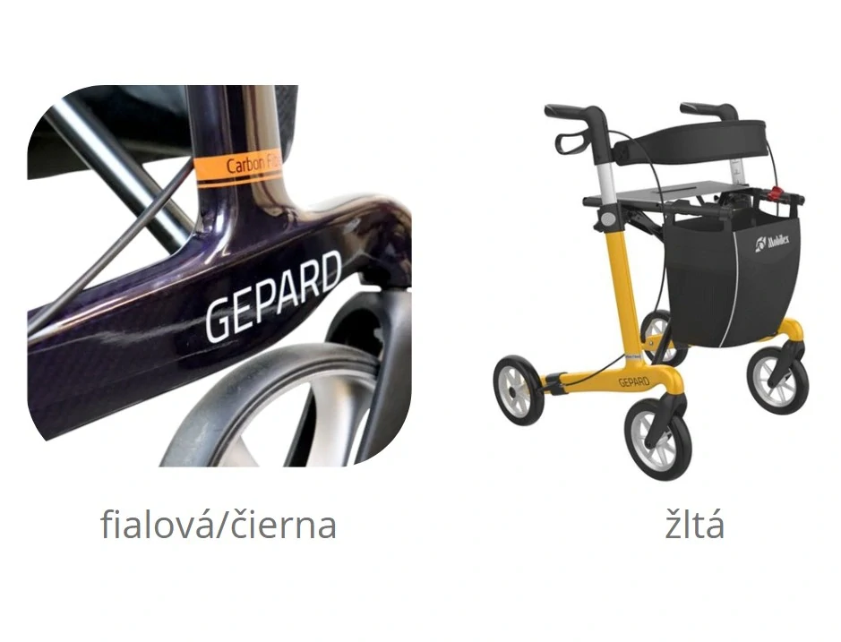 Chodítko štvorkolesové GEPARD